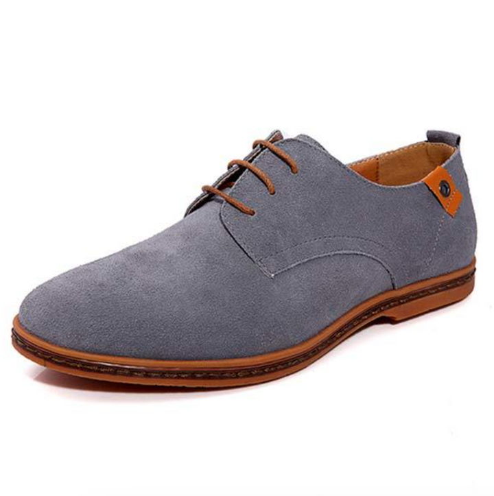 Elegant black lace-up Derby shoes for men, featuring a polished finish, great for office attire or special occasions.