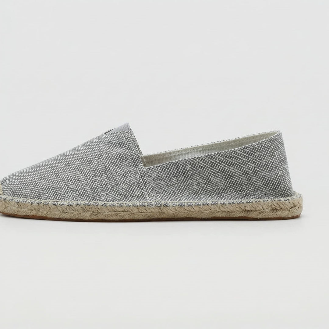Stylish men's espadrilles, a classic slip-on design for summer fashion.