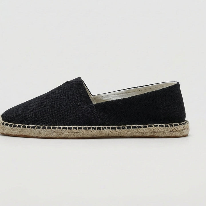 Men's classic espadrilles: easy slip-on casual shoes, great for warm weather.