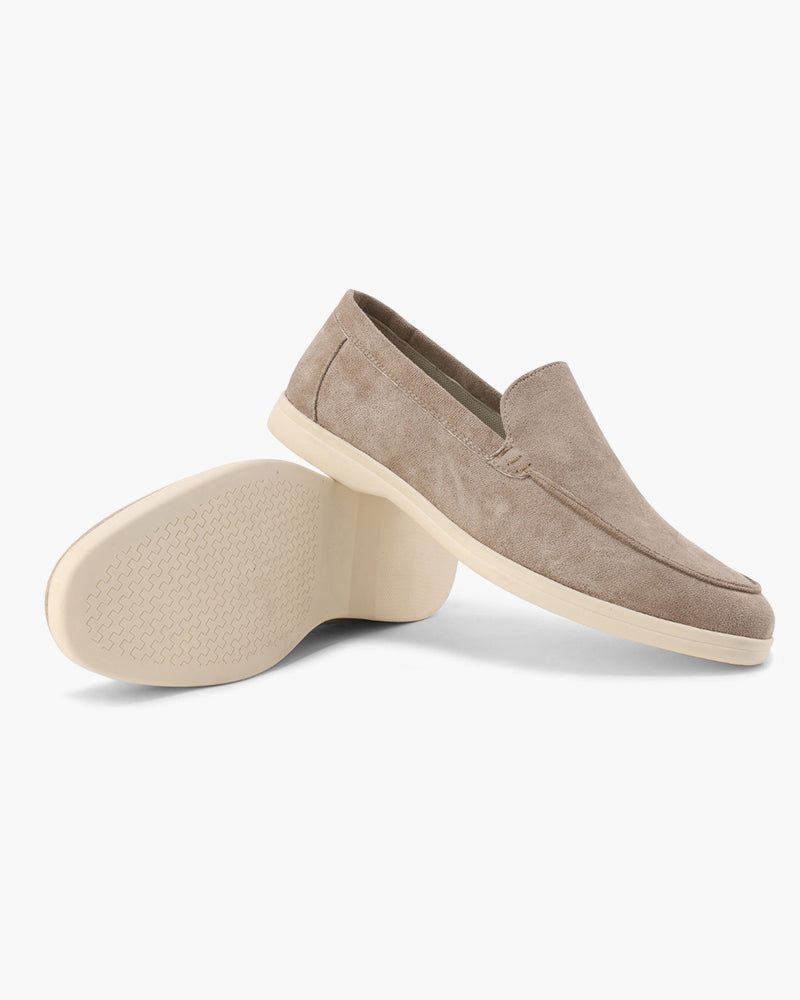 Classic men's slip-on loafers with enhanced comfort insole. Perfect for versatile formal & casual wear.
