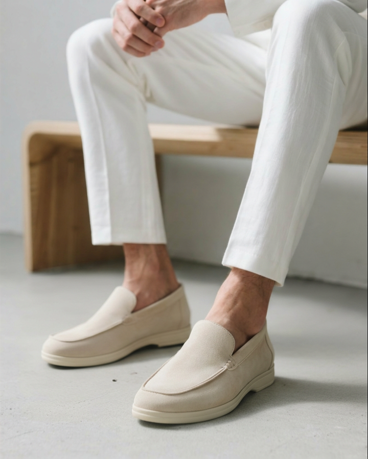 Everyday men's classic slip-on loafers. Enhanced comfort insole for style and ease.