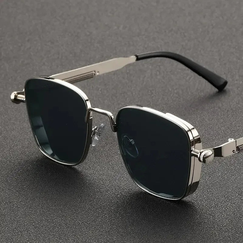 Lightweight classic round sunglasses, made for comfort and style, with matte finish frames and dark lenses.