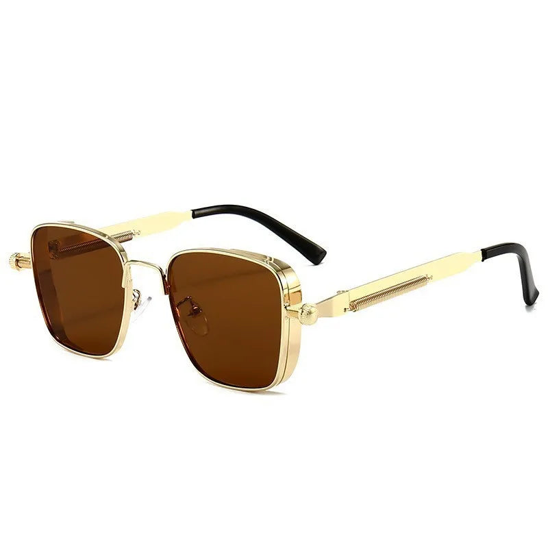Stylish round sunglasses for all seasons, featuring durable frame and 100% UV400 light filtration.