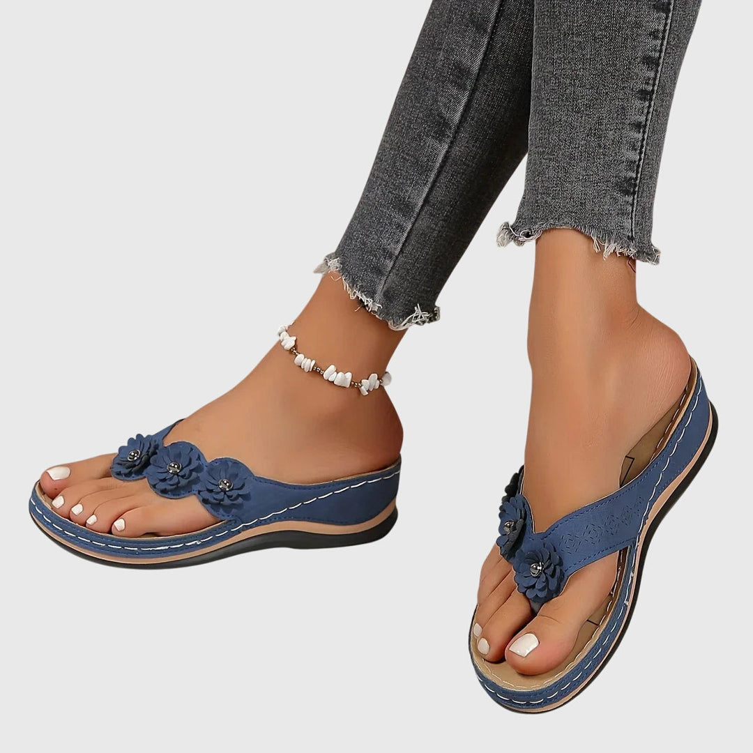 Comfortable women's orthopedic summer shoes, offering excellent arch support and lightweight design.
