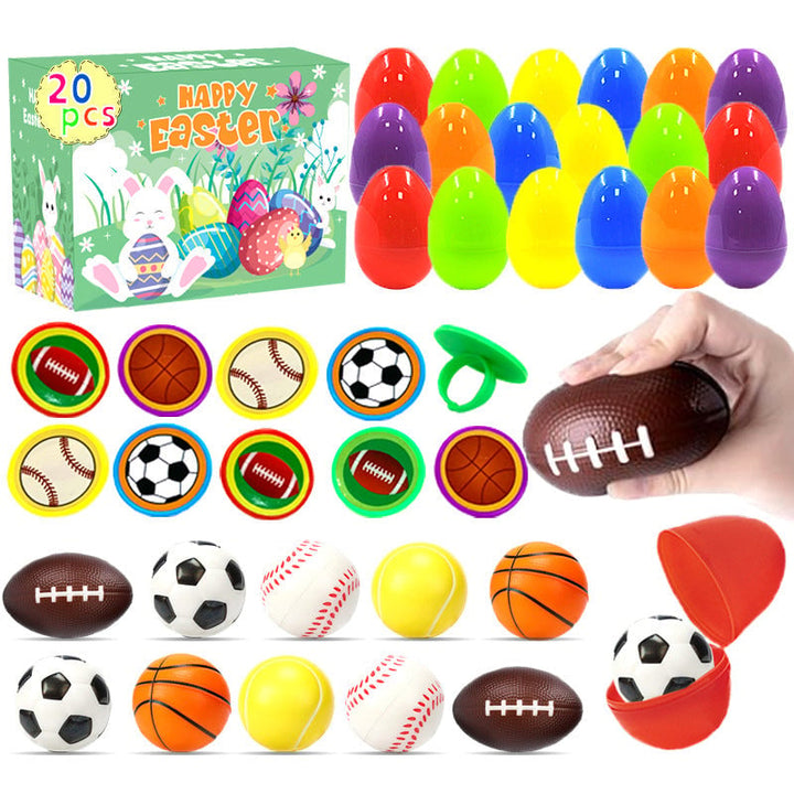 Kids' favorite Easter surprise: prefilled eggs brimming with cool toys & stickers