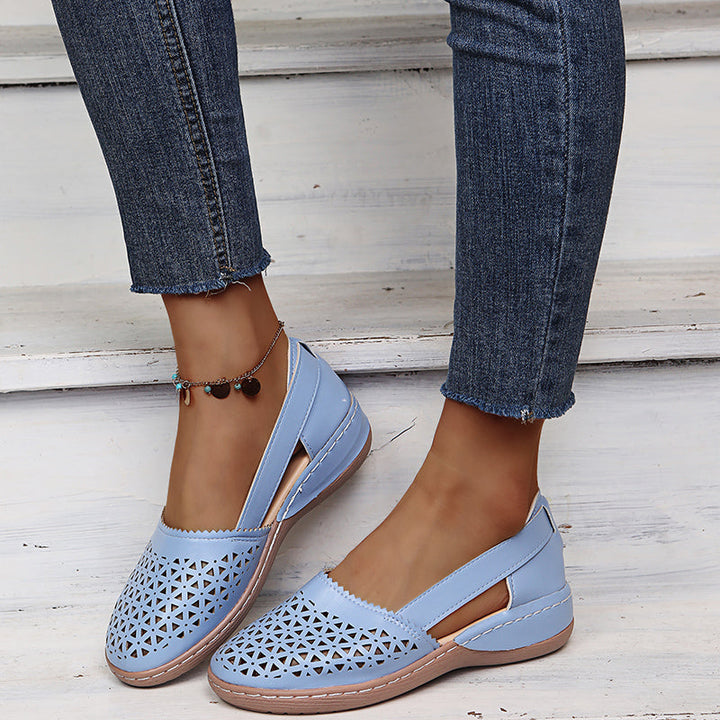 New stylish women's espadrilles. Comfortable slip-on summer shoes for fashion-forward warm weather looks.
