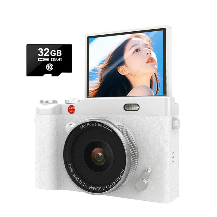 Stylish compact 4K point and shoot camera, great for photography and easy to use for travel.