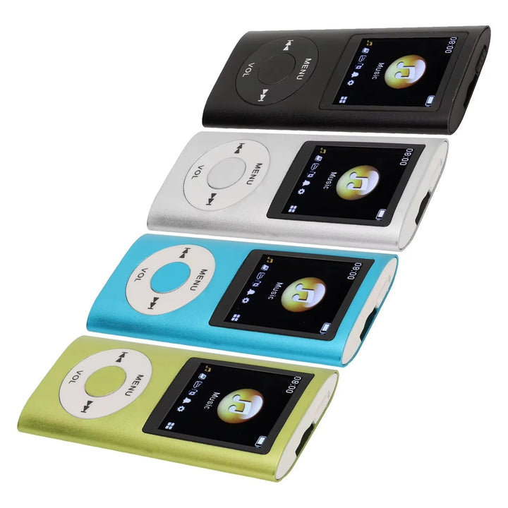 Enjoy portable music & videos with this compact digital audio player, 1.8" LCD, easy to use.