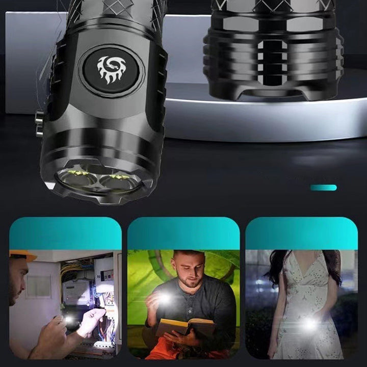 Rechargeable LED flashlight, a versatile portable light for various needs