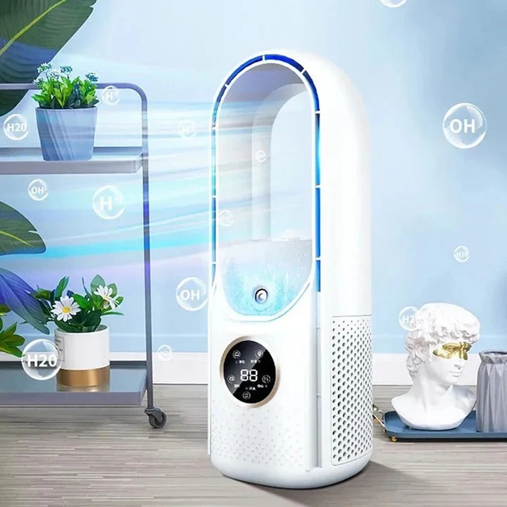 Essential summer portable AC, provides quiet, personal cool relief for any indoor space.