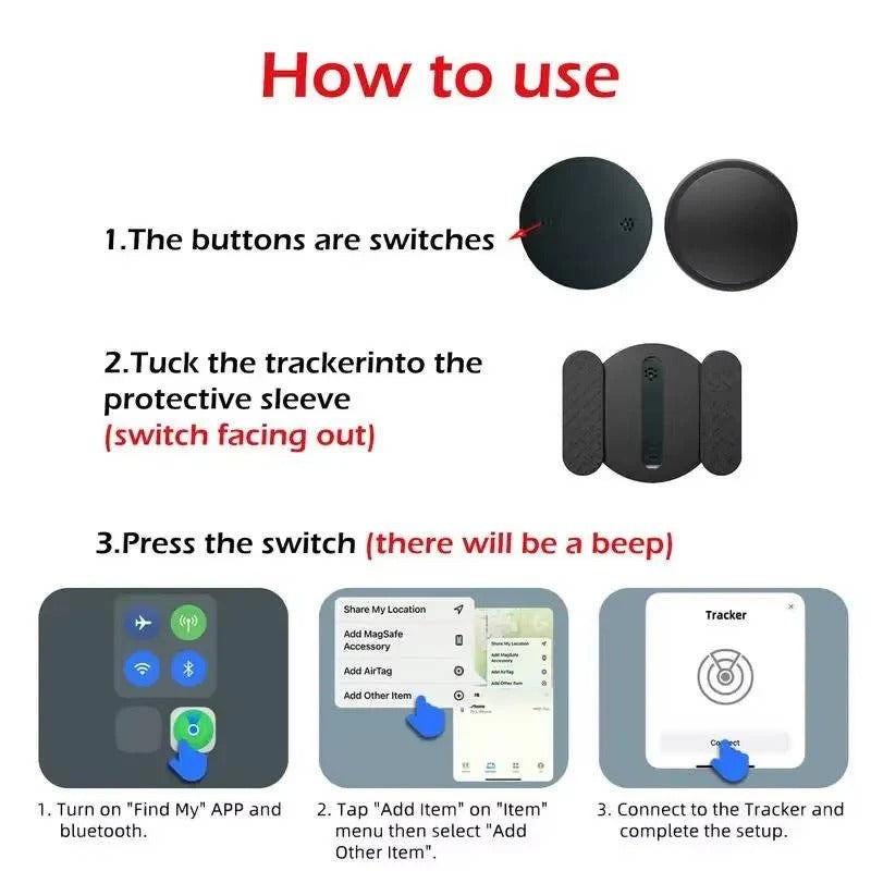 Weatherproof compact GPS tracker for vehicles. Strong magnetic mount for cars, assets. Real-time updates.