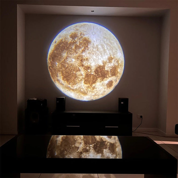 Cosmic Projection LED Lamp, perfect for a kids room, projecting a galaxy light onto walls or ceiling.