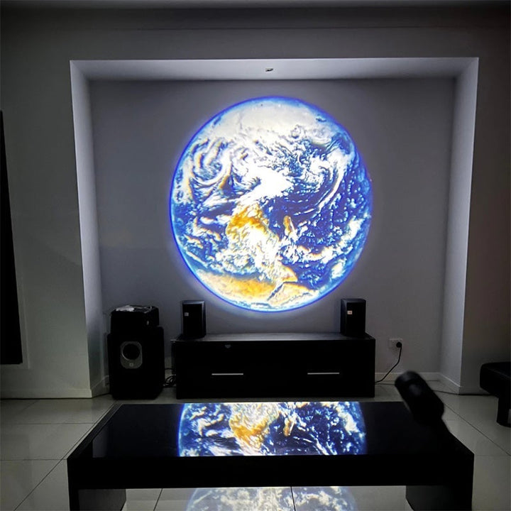 LED Cosmic Projection Lamp, ideal for a child's bedroom to create a magical galaxy light experience.