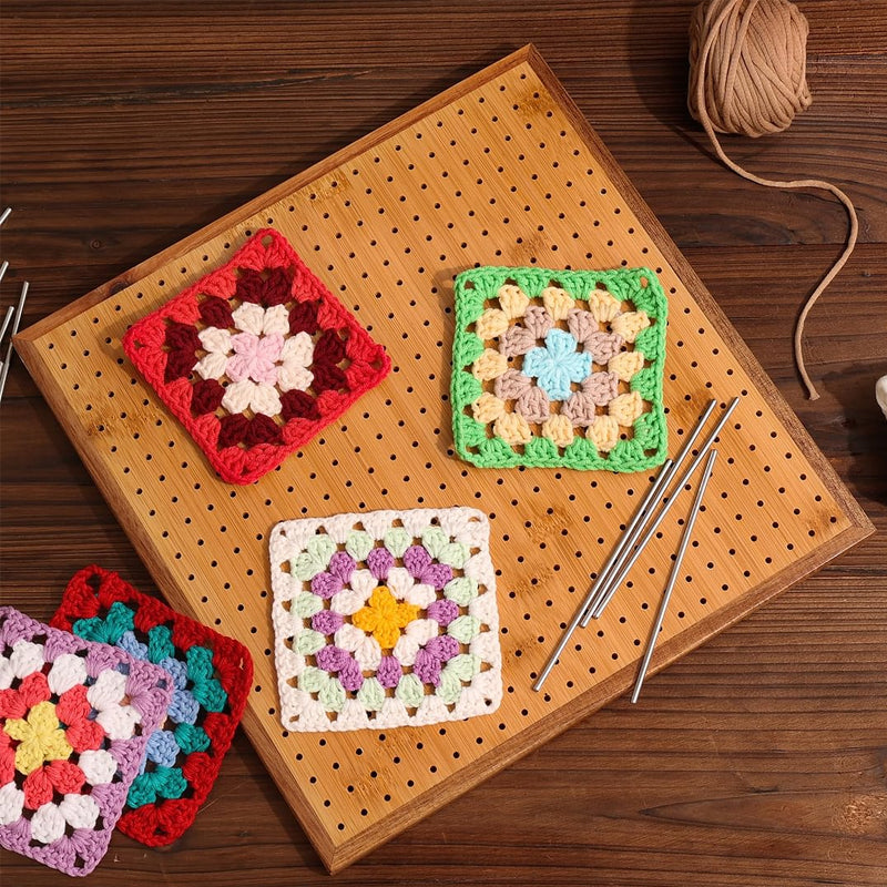 Complete crochet blocking and knitting tool kit, perfect gift for crafters and DIY enthusiasts