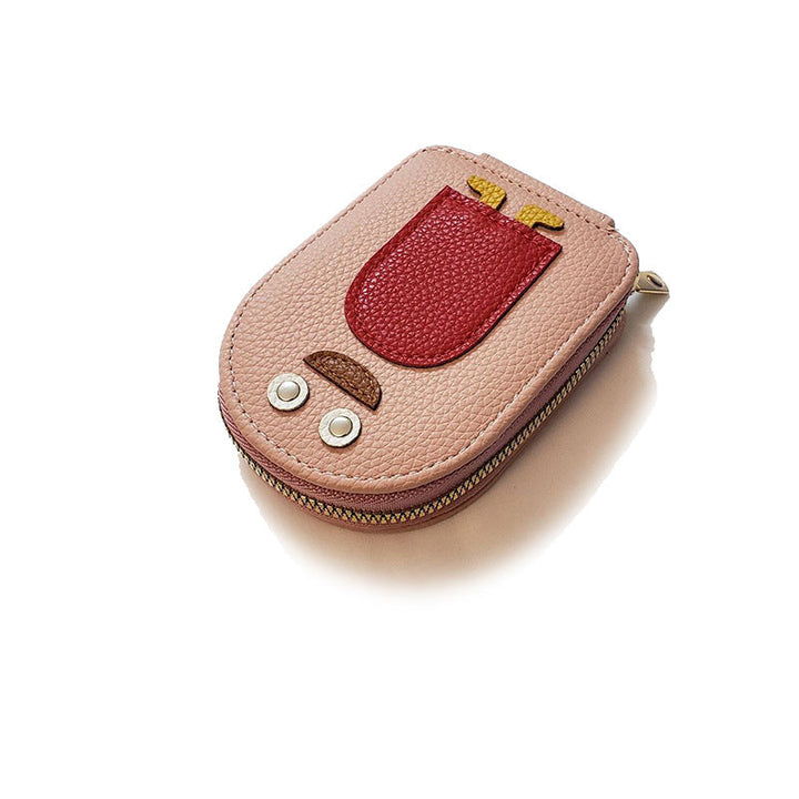 Charming cute penguin PU leather wallet, a compact and practical women's accessory.