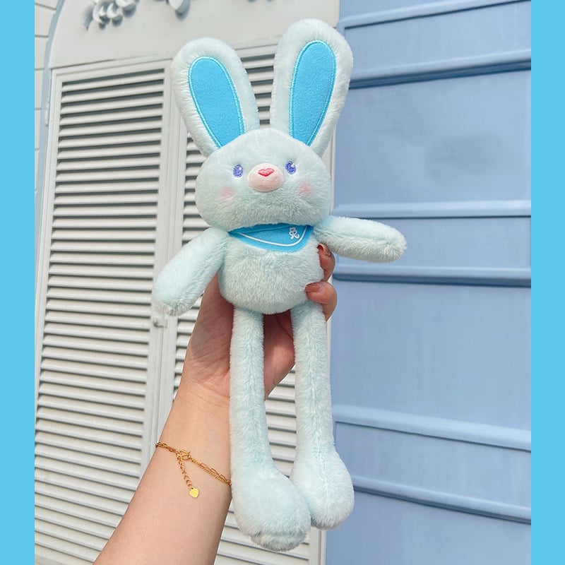 Soft plush rabbit keychain, a delightful and portable accessory for kids and plush toy collectors