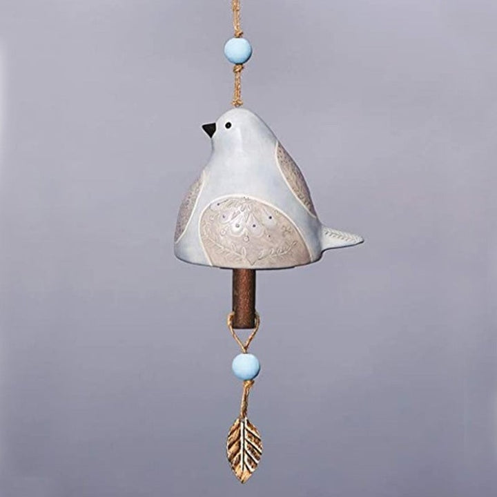 Unique decorative bell with bird design, perfect spiritual home gift