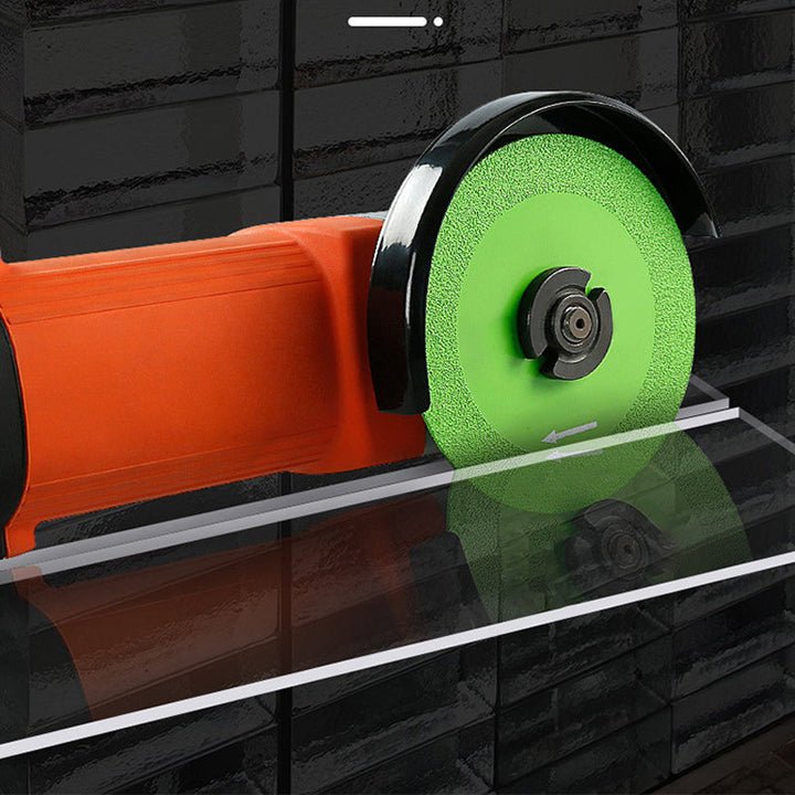 Versatile diamond glass cutter for various materials, essential power tool abrasive