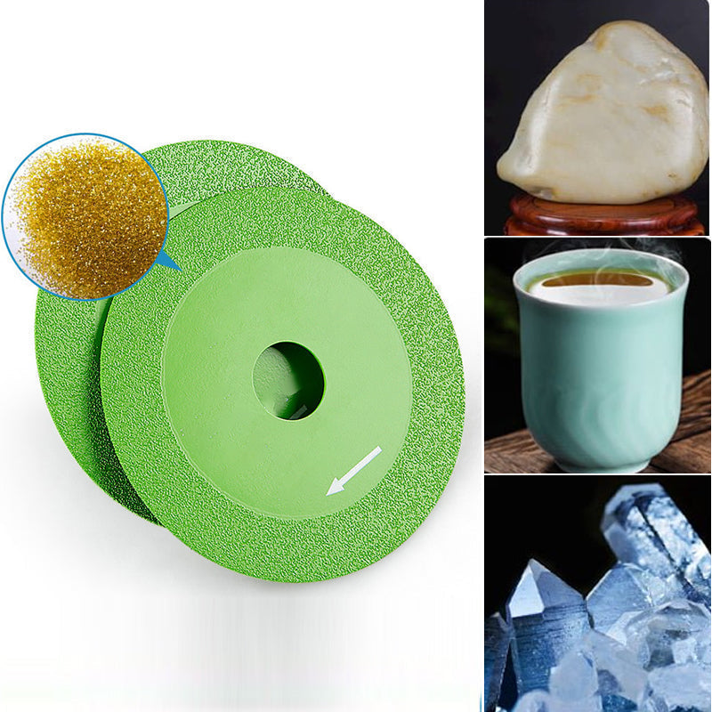 Abrasive diamond cutting disc, designed for durability and performance in glass cutting