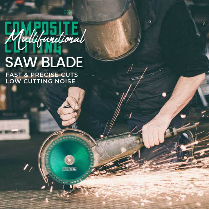 Diamond Multi-Functional Cutting Saw Blade for tile, metal, and wood with an angle grinder