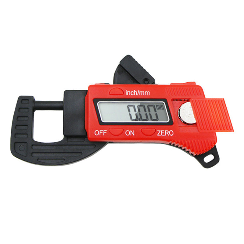 Ergonomic digital micrometer for comfortable and consistent thickness measurements, workshop essential