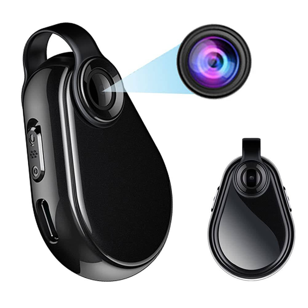 Wearable tech hidden camera necklace, secretly recording video and audio for personal security.