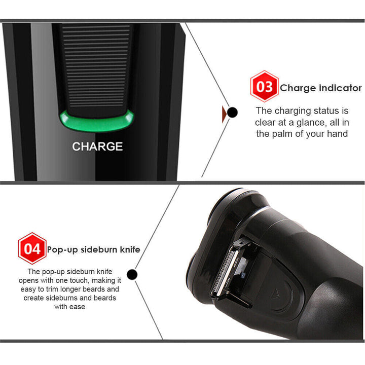 1080P HD WiFi spy camera cleverly concealed in a razor for discreet remote monitoring & home security.