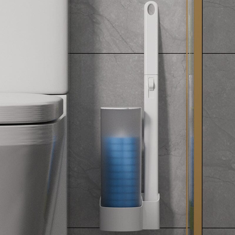 Sanitary toilet cleaning system, designed for a sparkling and odor-free bathroom