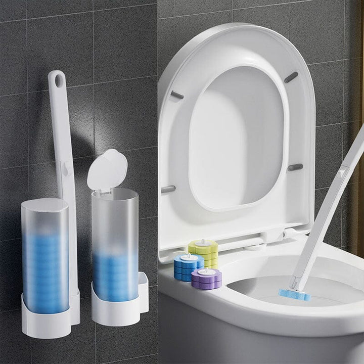 Advanced disposable toilet cleaning kit, making your bathroom sparkle with ease