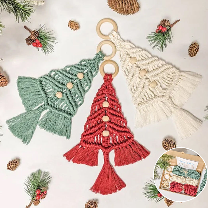 Easy-to-assemble DIY Christmas Tree Kit for a personalized and festive craft experience.