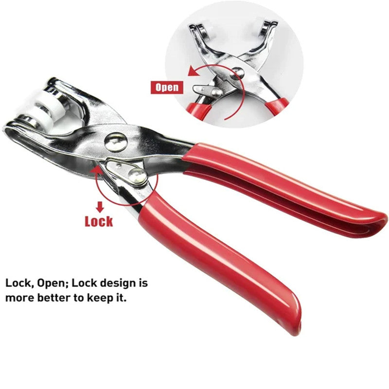 Comprehensive metal snaps kit for DIY enthusiasts, great for sewing, crafts, and apparel