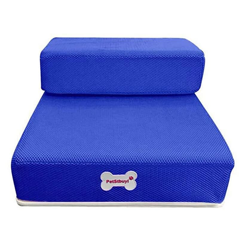 Safe pet steps for couch & bed, preventing injury & supporting joint health in dogs & cats.