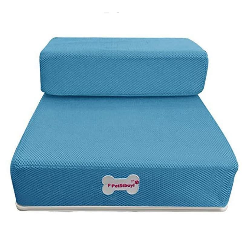 Small dog steps for couch, providing easy & safe access for puppies, senior, or arthritic pets.