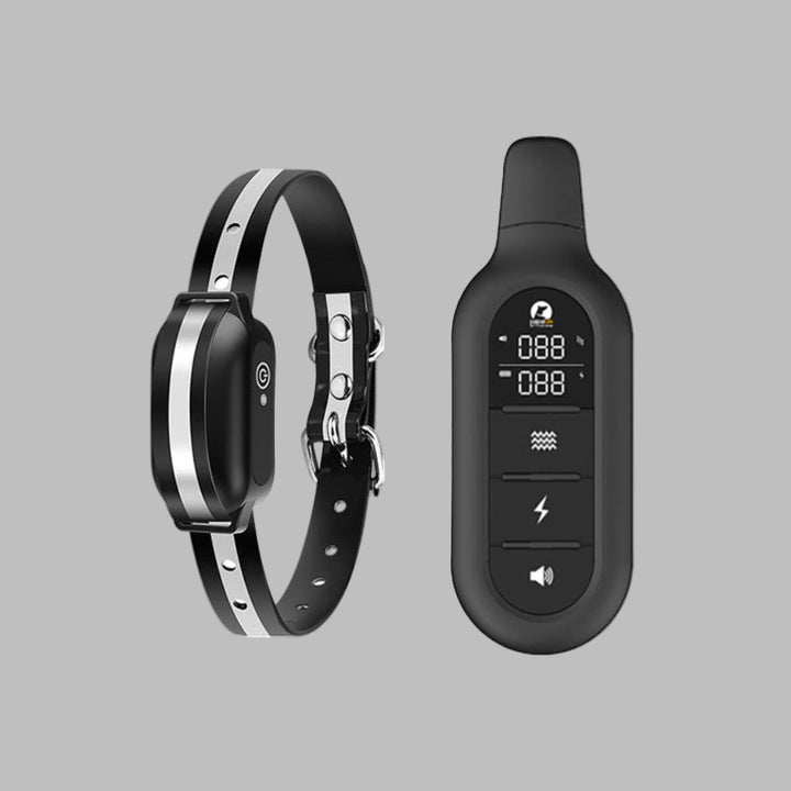 Dog training remote collar for obedience, waterproof e-collar for outdoor pet behavior correction and puppy training.