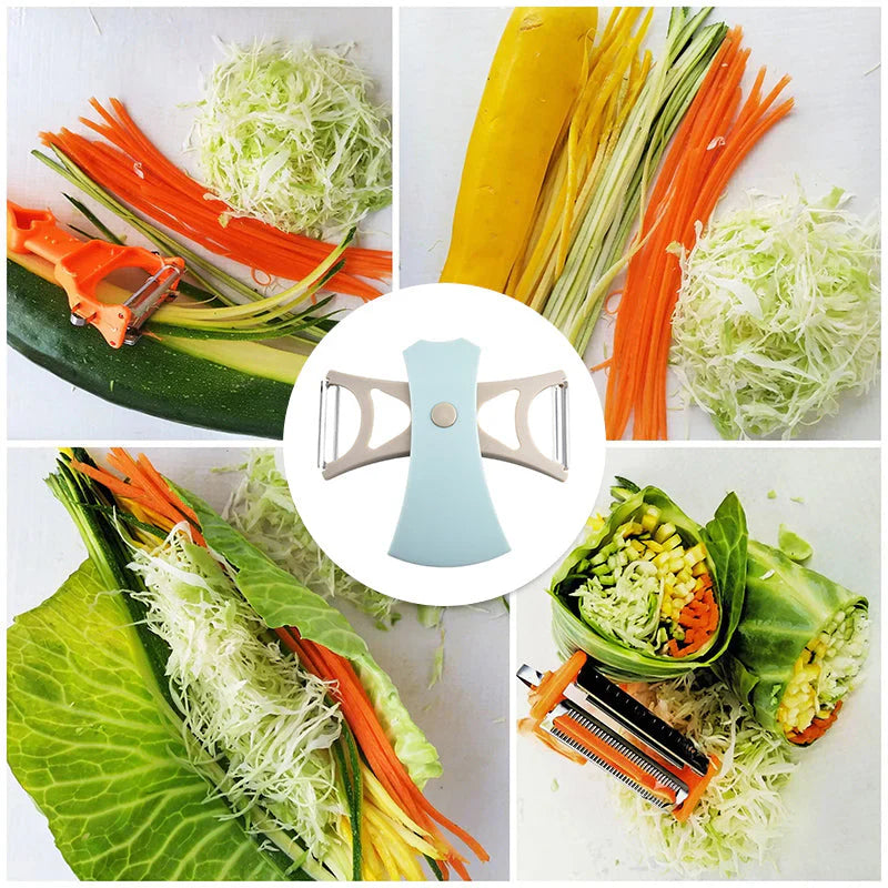 High-quality kitchen vegetable slicer and peeler combo for efficient food preparation