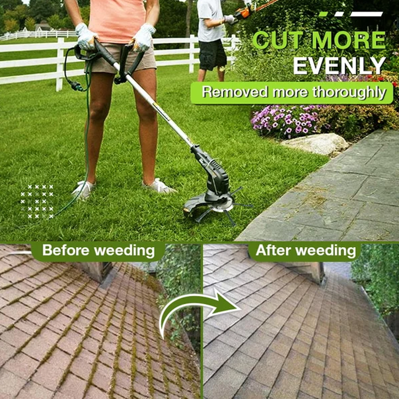 High-performance steel wire trimmer head, a must-have for professional weed removal.