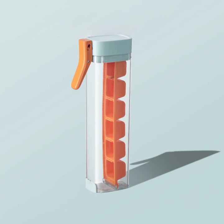 Durable plastic easy-release ice cube trays, essential kitchenware for any home