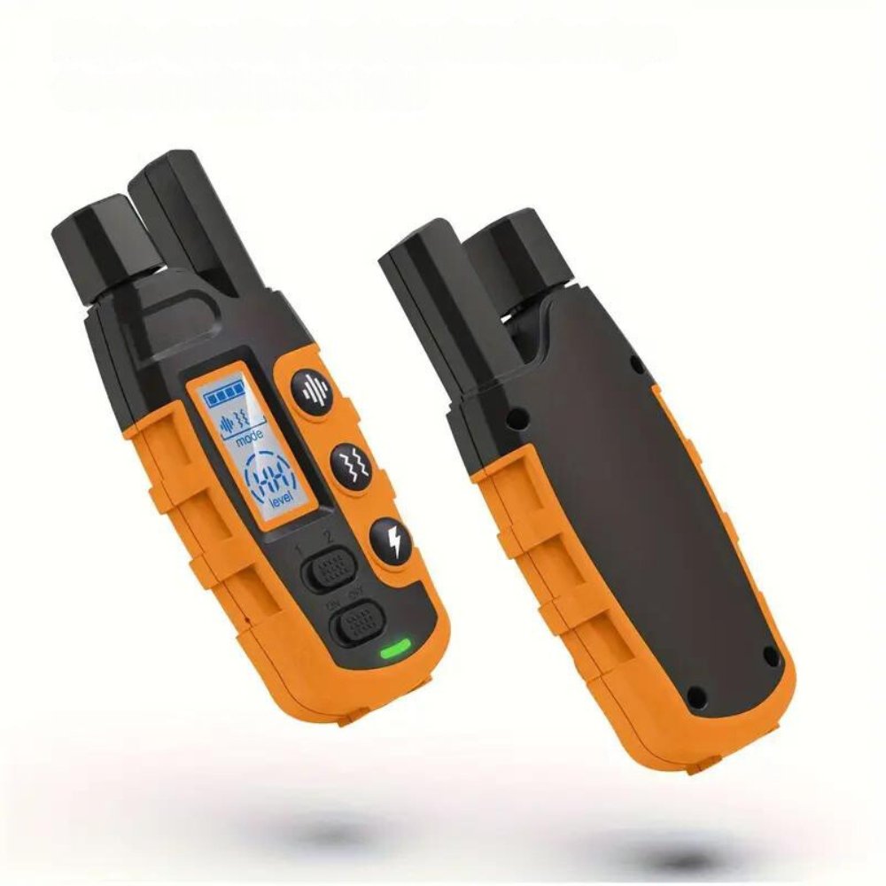 Durable, waterproof, rechargeable pet dog training collar with remote for behavior & obedience.