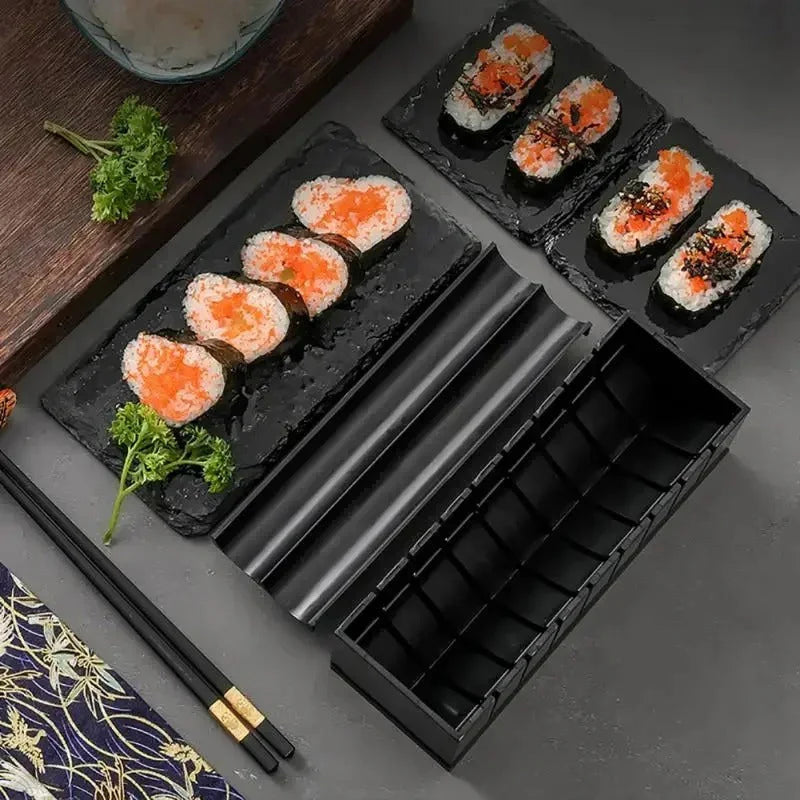 Beginner-friendly home sushi kit: kitchen tool for making perfectly shaped rolls. Enjoy healthy DIY sushi effortlessly.