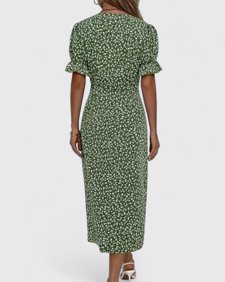 Flowy Women's Summer Maxi Dress, comfortable, stylish, and perfect for spring outings.