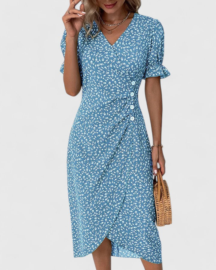 Relaxed fit Women's Maxi Dress, ideal for comfortable summer & spring daily wear.
