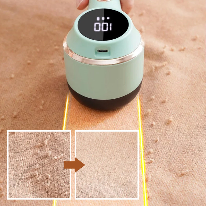 Electric sweater shaver, powerful motor for quick and effective removal of fabric pills and fuzz