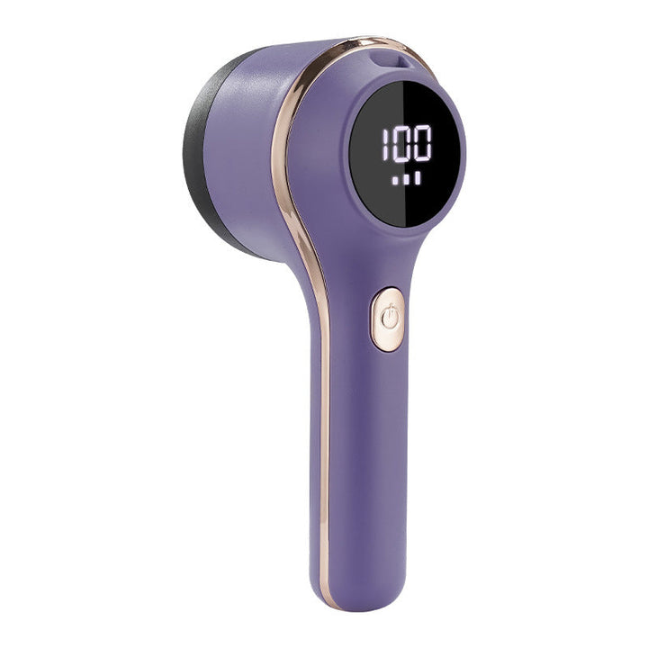 Electric garment care tool, removing fuzz from a couch cushion, versatile for home use