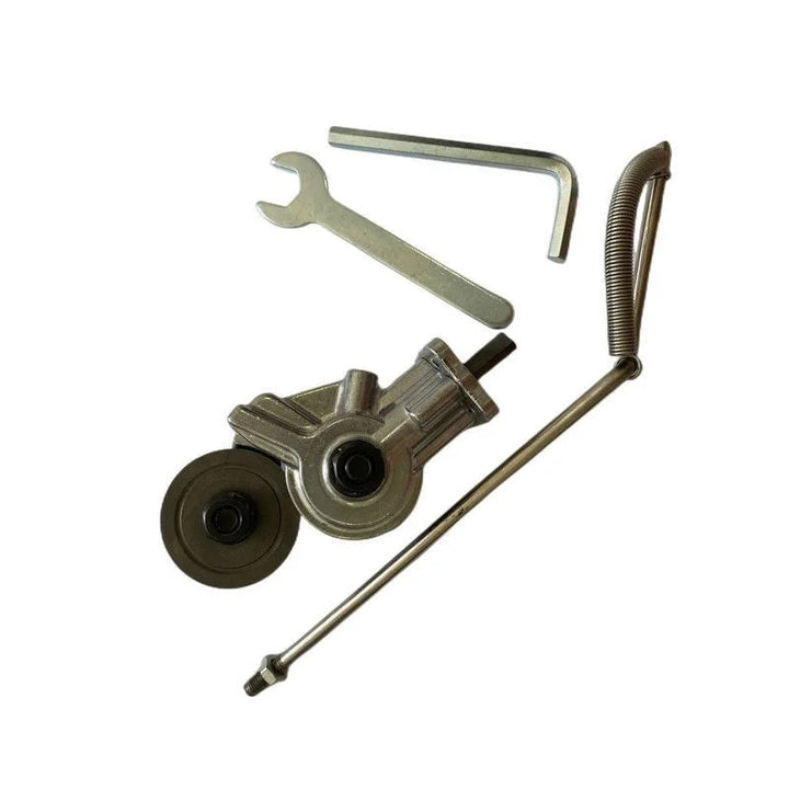 Versatile power tool accessory: electric drill metal cutting shear, essential for DIY projects.