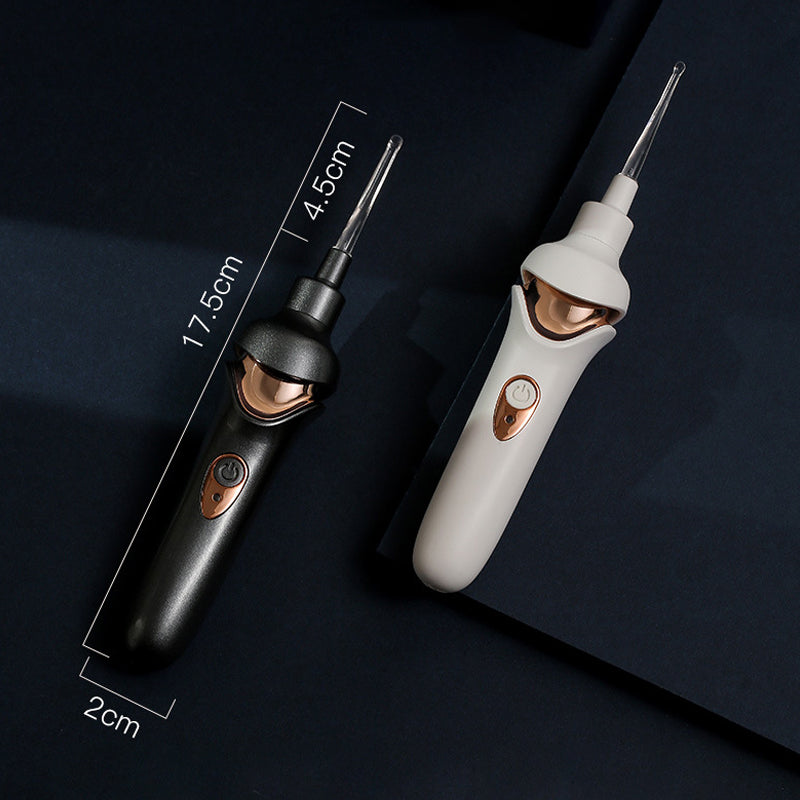 Travel case for portable electric ear wax remover. Convenient ear cleaner for on-the-go hygiene.