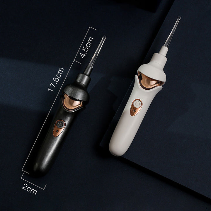 Travel case for portable electric ear wax remover. Convenient ear cleaner for on-the-go hygiene.