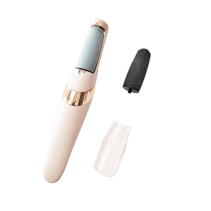 Variety of electric foot callus removers, showcasing different colors and designs available