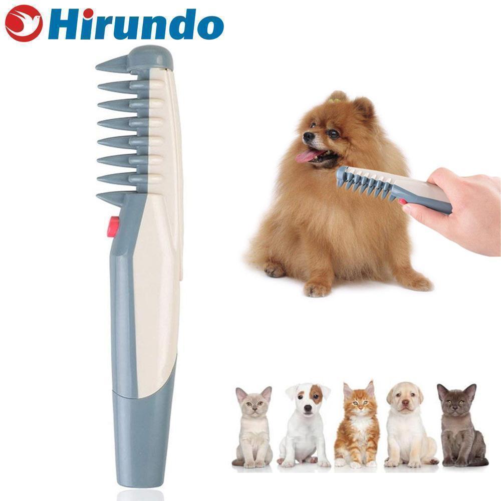 Electric pet grooming comb for dogs & cats, removing knots & tangles easily for pet care