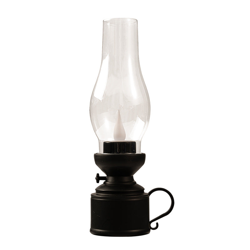 Home decor LED oil lamp, safe alternative to traditional oil lamps, night light