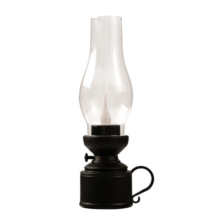 Home decor LED oil lamp, safe alternative to traditional oil lamps, night light